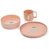 Image de Liewood Kinderservies Set Archi Cat Tuscany Rose