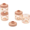 Image de Liewood Dominique Baby Food Tritan Boxes 100 ml 4 Pack   Sweethearts / Pale Tuscany