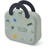 Image de Liewood Elara opvouwbare lunchbox - Play / Dusty Peppermint - 15x18x7 cm