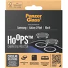 Image de PanzerGlass Screenprotector geschikt voor Samsung Galaxy Z Flip 6 Glazen | PanzerGlass Hoops Camera Lens Protector - Case Friendly - Zwart