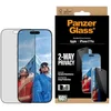 Image de PanzerGlass Screenprotector geschikt voor Apple iPhone 17 Pro Glazen | PanzerGlass Ultra-Wide Fit Privacy Screenprotector Privacy - Case Friendly - Zwart