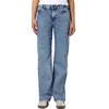 Image de Noisy May Yolanda Wide Leg Fit Az358mb Spijkerbroek Blauw 27 / 34 Vrouw