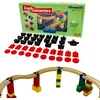 Image de Allround XL - 41 Brio Duplo Adapters - Treinbaanonderdelen - Houten Treinbaan - geschikt voor LEGO DUPLO©, HUBELINO, Bandits & Angels, BioBuddi, Hape, BRIO©, IKEA