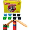Image de 8 Basis - Brio Duplo Adapters - Treinbaanonderdelen - Houten Treinbaan