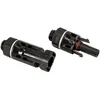 Image de Schelinger MC4 Zonnepaneel Connector Set - Waterdicht IP67 - 1000V DC - 30A - PV Stekkers voor Zonnepanelen - Geschikt voor 4mm² & 6mm² - Zwart