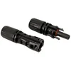 Image de Schelinger MC4 Zonnepaneel Connector Set - Waterdicht IP67 - 1000V DC - 30A - PV Stekkers voor Zonnepanelen - Geschikt voor 4mm² & 6mm² - Zwart