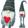 Image de GNOPE dwergkabouter Kerstman Kerstmis XXL 96cm TELESCOPIC