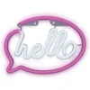 Image de Forever FLNE15 - Neon LED licht Hello roze Batterij + USB