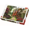 Image de Trefl puzzel - 1000 stukjes - Victorian cottage legpuzzel karton.
