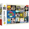 Image de Trefl legpuzzel 1000 stukjes - Smiley - Live Positive! vrolijk puzzelplezier.