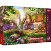 Image de Trefl legpuzzel Tea Time The Woodland Cottage 1000 stukjes premium.