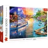 Image de Trefl legpuzzel River cruise 1000 stukjes - kleurrijk puzzelplezier.
