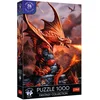 Image de Trefl legpuzzel Fantasy Collection Fire Dragon 1000 stukjes puzzel.