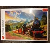 Image de Trefl puzzel treinreis - 1000 stukjes - educatief karton speelgoed.