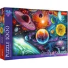 Image de Trefl legpuzzel Space Adventure 1000 stukjes - kleurrijke puzzel.