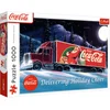 Image de Trefl puzzel 1000 stukjes - kerst caravan Coca-Cola - legpuzzel.
