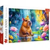 Image de Trefl Capibara Puzzel 1000 Stukken - Adembnemend Natuurlandschap