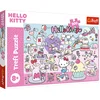 Image de Trefl puzzel Hello Kitty - 300 XXL stukjes - kleurrijke legpuzzel voor kinderen.