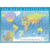 Image de Trefl puzzel - Politieke wereldkaart 2000 stukjes educatief karton.