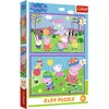 Image de Trefl Peppa Pig puzzel - 2x24 stukjes - FSC Mix 70% - speelplezier.