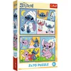 Image de Trefl puzzel Disney Lilo&Stitch - 2x70 stukjes FSC Mix.