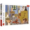 Image de Trefl Puzzel 500 Stuk: Van Goghs Kamer met Honden