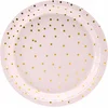 Image de Borden Polka Dots Gold (6 stuks)