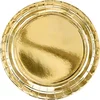 Image de Borden goud rond 23 cm (6stuks)