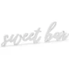 Image de Tafeldecoratie Sweet Bar Wit 37cm - Feestdecoratie - Multi colour - Plastic -
