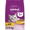 Image de Whiskas 1+ Adult Katten Droogvoer - Kip - 3,8 kg
