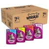 Image de WHISKAS et Food Pouches, Delicious and Tasty Mixed Selection in Jelly, Geschikt voor Cats Aged 1+, 120 x 85 g