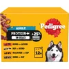 Image de Pedigree Adult Protein+ Selectie In Gelei Maaltijdzakjes Multipack - Natvoer - 12x85 g