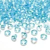 Image de Partydeco - Tafel diamant turquoise 12mm