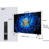 Image de TCL C69KS 55C69KS tv 139,7 cm (55") 4K Ultra HD Smart TV Wifi Metallic