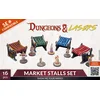 Image de Dungeons and Lasers - MARKET STALLS SET - RPG Terrein - Roleplaying Games - Geschikt voor DND 5E