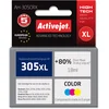 Image de Originele inkt cartridge Activejet AH-305CRX Zwart Cyaan/Magenta/Geel