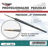 Image de Mirage Hobby Penseel Standaard Maat 3 Synthetisch Haar