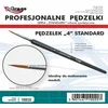 Image de Mirage Hobby Penseel Standaard Maat 4 Synthetisch Haar