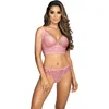 Image de Heartina Negligé Met String - Rood