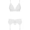 Image de Obsessive Kanten Lingerieset - Erotische Lingerieset - Maat L/XL - Wit