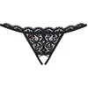 Image de Obsessive Openkruis string kant  Erotische Lingerieset   Maat S/M    Zwart