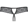 Image de Obsessive Shibu Open Kruis String - Erotisch Onderbroek - Maat S/M - Zwart