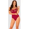 Image de Obsessive Rosalyne Teddy - Erotische Body - Maat S/M - Rood