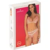 Image de Obsessive - Bloomys Lingerie set - L/XL - Roze/Wit