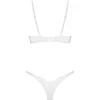 Image de Obsessive - Alissium 2 Piece Set Lingerie set - XL/2XL - Wit