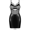 Image de Obsessive   Dominna Chemise & Thong   Zwart
