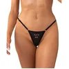Image de Obsessive - Violami Me String - Zwart