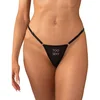 Image de Obsessive - Violami Sexy String - Zwart