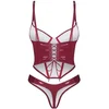Image de Obsessive - Redya Corset en String - Rood