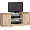 Image de AKORD Furniture Factory OP0LRTVDAB001, Eiken, 2 schappen, Mat, 2 deur(en), 400 mm, 1200 mm